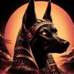 Anubis, el dios egipcio de la muerte y la momificación